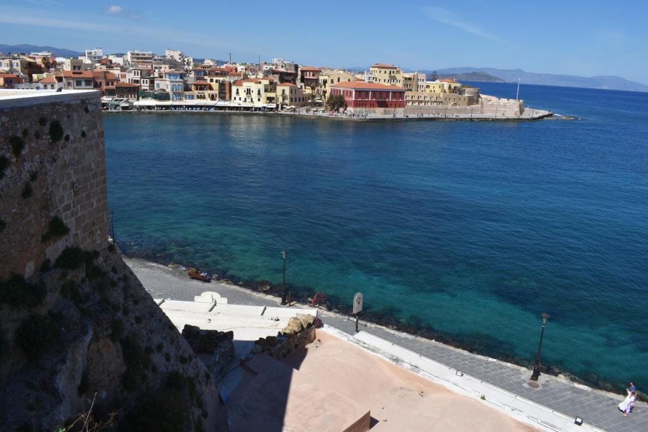 Gallery Art Apartment Chania Crete Chrissi Akti Chania Exterior foto