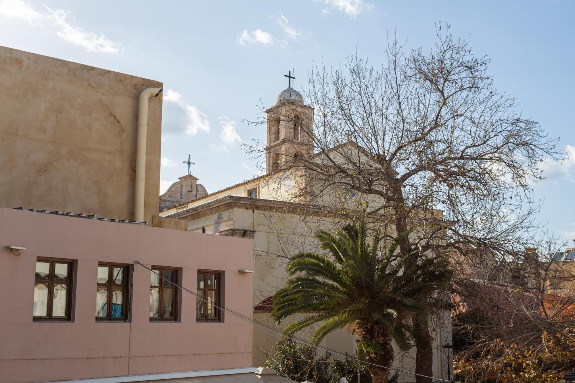 Gallery Art Apartment Chania Crete Chrissi Akti Chania Exterior foto