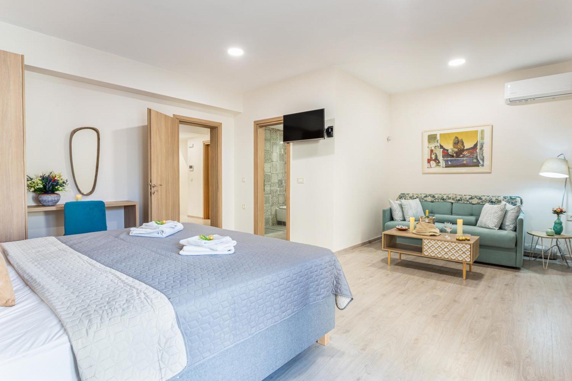 Gallery Art Apartment Chania Crete Chrissi Akti Chania Exterior foto